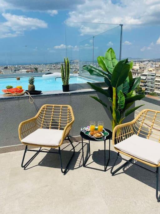 New 2Bd Apt With Shared Rooftop Pool Appartement Athene Buitenkant foto