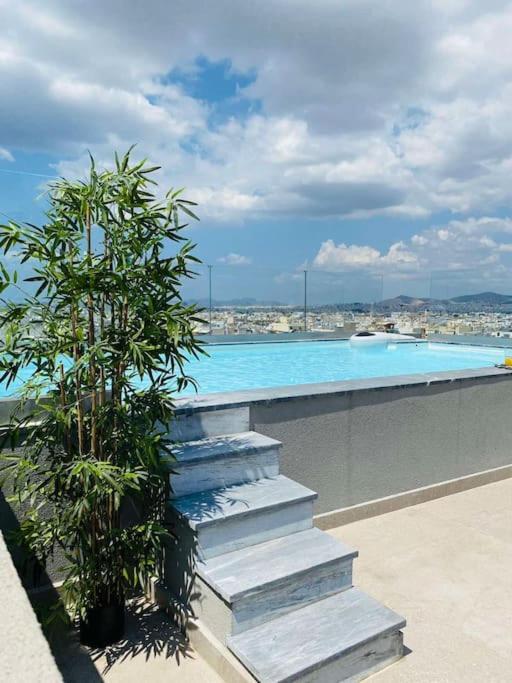 New 2Bd Apt With Shared Rooftop Pool Appartement Athene Buitenkant foto