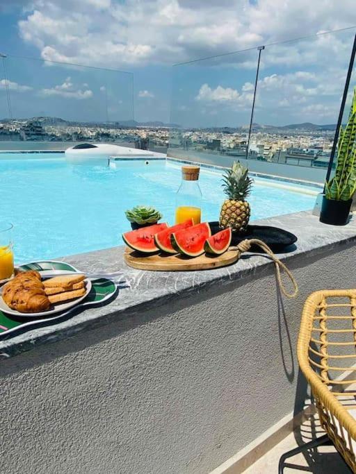 New 2Bd Apt With Shared Rooftop Pool Appartement Athene Buitenkant foto